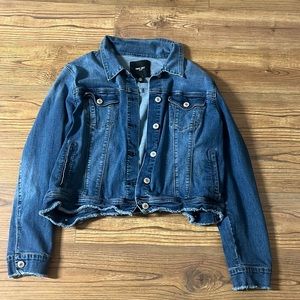 Nine West Cropped Jean Jacket
